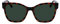 KARL LAGERFELD Damen KL6087S Sonnenbrille, Türkis, Einheitsgröße