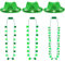 EOBOH St. Patricks, 3 Hüte und 3 Lichterketten