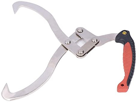 HEEPDD Pinza per Tronchi, Pinza per Slittamento Manuale a Risparmio di Manodopera per la Manipolazione del Legno da Giardino