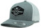 SURF MONKEY Trucker-Kappe 6P, gebogenes Visier, verstellbare Snapback-Kappe, niedriges Profil, grau, One size