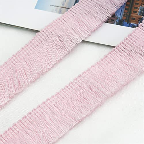 25 mm x 2 m Fransenborte Fransenbesatz Quastenborte Dekoborte (02_) | Fransenband Quasten Trim Bandfransen Möbelfransen Vorhangborte Spitzenband Stoffbordüre Meterware für Nähen DIY Kleidung