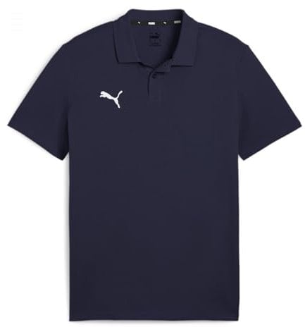 PUMA Herren Teamgoal Casuals Poloshirt, Puma Navy-puma White, 3XL EU
