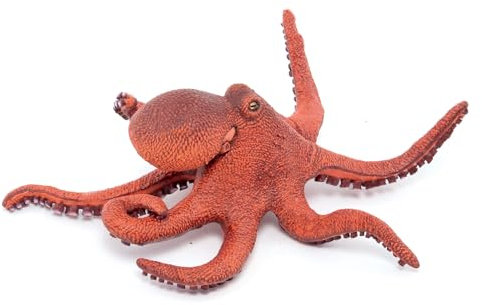 Papo - Oktopus-Figur - Realistische Figur - ab 3 Jahren - Entdeckung der Meereswelt - handbemalt - handgemalt - Sammlung - Entdeckung - lustiges Spiel - geeignet für Jungen und Mädchen - 56060