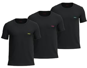 HUGO Men's Rn Triplet P Underwear_T_Shirt (Pack of 3), black5, XXL