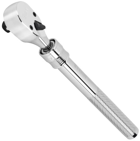 Titan 12069 3/8-Inch Drive x 8-3/8-Inch to 12-1/4-Inch 72-Tooth Extendable Ratchet