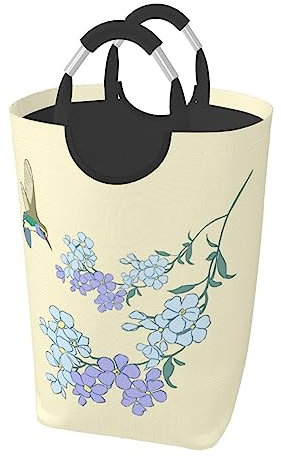 Frische Orchideen,Wäschekorb, Wäschekorb, Spielzeug-Organizer, wasserdichter Kinderzimmerkorb, 50 l