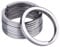 Stainless Steel Key Rings 10 Pieces of 1-inch Key Rings Flat Split Keychain Bulk Heavy Duty Strong Keyring for Car Home Large Metal Dog Ring Tag Lanyards School Office DIY