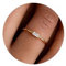 Aidenn Geburtsstein Ringe Gold für Frauen Damen,14K Vergoldet, Stapelbarer Diamant Ring für Mädchen, Geschenke zum Geburtstag der Mütter, Verlobungs, Hochzeits und Versprechensringe Schmuck 57cm