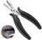 UQTUKO Pince à Extension, extensions de cheveux pince enleveur de bande pour extensions Microring Pince Tape Sealing Pince Outil d'extension de cheveux Pince de bonding