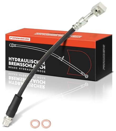 Frankberg Bremsschlauch Bremsschläuche Vorne 273mm Kompatibel mit Corsa D S07 2006-2014 Combo Tour 2001-2011 Tigra Twintop X04 2004-2010 Replace# 9191262