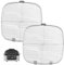 2-Pack Splatter Shield for Ninja AG300 AG301 AG301C AG300C Foodi Air Fryer Accessories, Splash Guard for Ninja 5 in 1 Smart Xl Indoor Grill Mesh Screen, Stainless Steel Splatter Screen