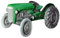 DRAGON DESIGNS TANSIDE LTD. Gürtelschnalle Traktor Grün Landwirtschaftsfahrzeug in Geschenkbox, grün, Einheitsgröße