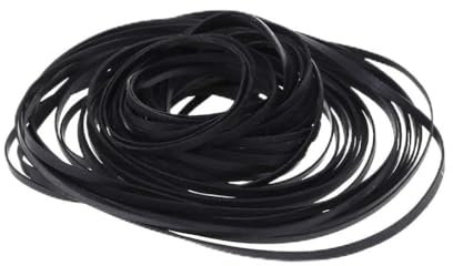 XFUYI 50 Stück 1,8 m breite Mix-Tape-Maschinenriemen, Verschiedene Flache Gummiriemen für Recorder