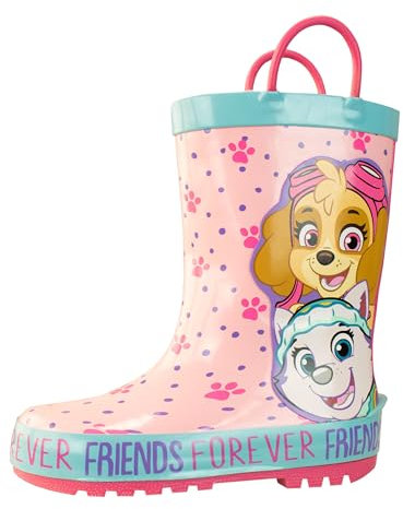 Paw Patrol Stivali di Gomma per Ragazze Skye Everest Rosa Taglia EU 33