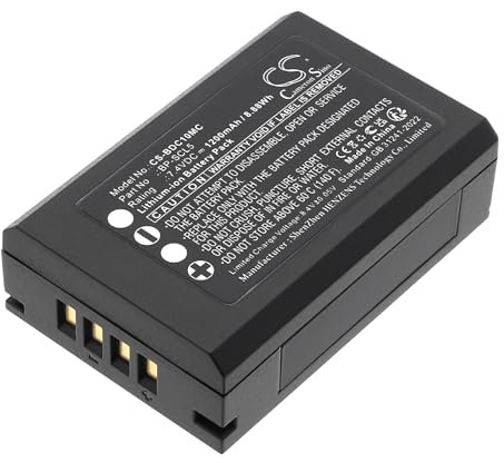 Ersatz Akku für Leica M10, M10P, M10R PN:Leica 24003, BP-SCL5 1200mAh / 8.88Wh