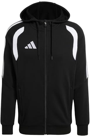 adidas Herren Tiro 26 League Sweat Full Zip Sweatshirt, Black/White, XXL Tall