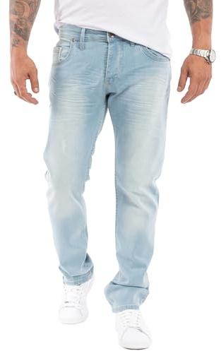 Rock Creek Herren Jeans Hellblau RC-331 [W29 L32]