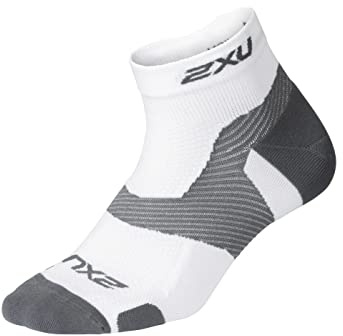 2XU Unisex Vectr Light Cushion 1/4 Crew Socks Socken (1er Pack)