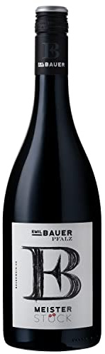 Emil Bauer „Meisterstück“ Cuvée, Trockener Rotwein aus der Pfalz (1 x 0.75l)