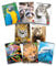 Pigna Animal 02302835M Heft A4, Lineatur 5M, kariert 5 mm für 2. und 3. Elementar, Papier 80 g/m², 10 Stück
