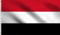 DMSE Jemen-Flagge, 90 x 150 cm, 100 % Polyester, 100D-Flagge