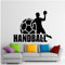 Handball Wand Vinyl Aufkleber Sport Aufkleber Home Interior Wandbild Art Deco Gym Wandtattoo Vinilos Paredes Wandbild Wallpaper 57X81Cm