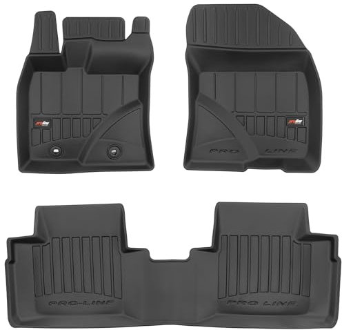 MOTOS Gummimatten Auto Fussmatte passend für Toyota Avensis III 2009-2018 Verbessern Sie Ihren Reisekomfort mit Antirutschmatte Auto 3D- Allwetter fußmatten Auto, Schutz vor Verschmutzung