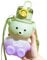 800ml Cute Bear Straw Bottle,Gradient Bear Shaped Water Bottle with Straw and Strap, Milk Bubble Tea Cup, Portable Water Jug for Kids School Office Travel