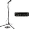 Shure PG ALTA Caridoid Dynamic Vocal Microphone with XLR-XLR Cable and Tripod Stand (PGA58BTS) & Behringer UMC22 audiophile 2x2 USB audio interface with Midas microphone preamp