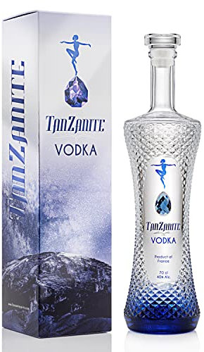 Tanzanite Vodka in Gift Box - 70cl Premium French Vodka
