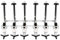 RELOVE Porte-Bouteille Mural, Distributeur Bouteilles Doseur, Aluminium 6 Bouteilles Bar Butler Distributeur Mural Porteur de Boissons Bouteilles Distributeur de Boissons Alcool pour Party Bar