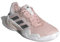 adidas Damen Barricade 13 Sneaker, Sandy Pink/Grau/Sandy Pink Metallic, 6 US