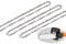 Générique Lot de 3 Chaîne de tronçonneuse，Chaîne de tronçonneuse Compatible pour Stihl MS170/MS180 3/8 LP 50 maillons 1,1mm 35cm
