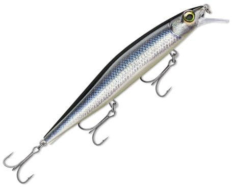 Rapala Precision Xtreme Pencil Angelköder, schwimmender Meeresköder, Schwimmtiefe: Oberfläche, Angelgerät aus Kunststoff