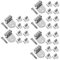 minkissy 30 Sets Glasses Repair Parts an Fittings Hinges for Glasses Replacement Eyeglasses Hinges Eyeglass Hinge Hinges Tools Glasses Parts Metal Sunglasses Hinges Zinc Alloy