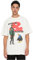Mister Tee Männlich Ohne Kragen T-Shirt, Cremefarben, L