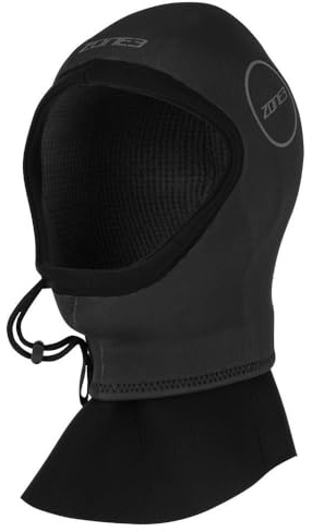 ZONE3 Thermo Tech Balaclava Made From 3.5mm Water-repellent Mesh Neoprene For Cold Water Swim