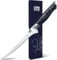 SHAN ZU 7 Inch Filleting Knife Boning Knife Super Sharp Professional Japanese High Carbon Stainless Steel Kitchen Fish Knife with K133 Wood Handle- Genbu Series