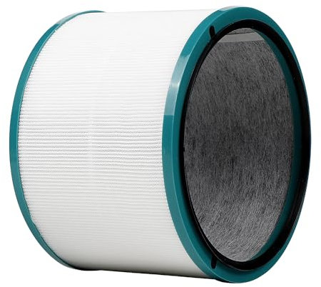 Stonenect Air Purifier Replacement Filter HEPA Carbon Activated Filter Compatible with Dyson Pure Cool Link DP01 DP03 Compatible with Dyson Pure Hot + Cool Link HP00 HP01 HP02 HP03 Desk Cleaner Fan