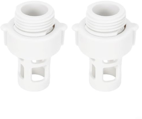Adaptateur de vidange rond pour tuyau de piscine Intex se connecte aux tuyaux d'arrosage standard, pour une évacuation efficace de l'eau des piscines à cadre métallique