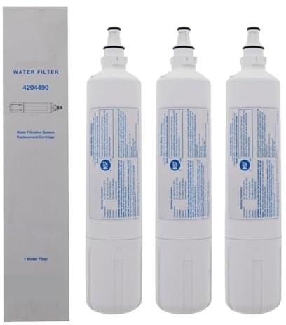 Compatible For Sub-Zero, 4204490 Refrigerator Water Filter For 4290510 F1000 Fits Built-In, PRO48, And Integrated Refrigerators,Replacement Accessories(3pcs)