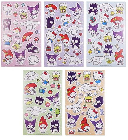 Aufkleber Set Hello Kitty und Friends