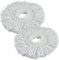 Minky Spritz 'n' Go Mop Heads Replacement Pack of 2, Durable Refill for Spin Mop, Deep Clean For All Types of Floors, Machine Washable, 100% Microfibre