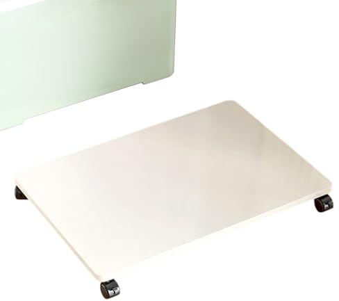 Générique Support D'imprimante – Organiseur De Bureau À roulettes, Support D'imprimante, Stockage Mobile, Table À roulettes | SupportÀ Robuste pour Salon, Réunion, Bureau, Appartement Et Utilisation