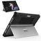 MoKo Hülle Kompatibel mit Microsoft Surface Pro 7 Plus 2021/Surface Pro 7 2019/Pro 6/Pro 2017/Pro 5/4/LTE, All In One Schutzhülle Stifthalter Handschlaufe Kompatibel mit Typ Cover Tastatur, Schwarz