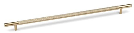 320mm Knurled Gold Bar Handle Rose Champagne Kitchen Cupboard Cabinet Door Drawer Furniture Wardrobe Long T-Bar Pull