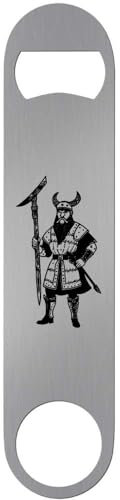 'Viking Warrior with Battle Axe' Bar Blade Bottle Opener (BR00016292)