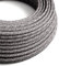 LEDSone 5 Meters Grey, White, Black Multi Tweed Vintage Colour Braided Flexible Cable, 3 Core Round Fabric Electrical Cable Wire for Multiple uses, Old Antique Lamp, Pendants Lights, Other Appliances