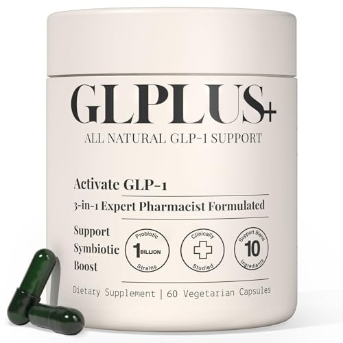 GLP-1 Supplement for Weight Management & Appetite Suppressant, 60ct