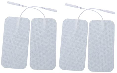 FRCOLOR 4 Stück Ersatzpad Elektrodengeräte Selbstklebende Langlebige Gel-massagepads Mit Niedriger Impedanz Kompatibel Für Ems-elektroden-therapie Und Digitale Anwendungen